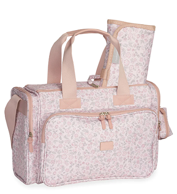 Bolsa Maternidade Anne Masterbag Com Bolso Térmico Liberty Rosa