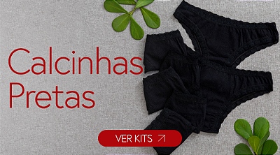 Calcinhas Pretas