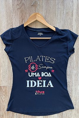 Camiseta - Pilates é sempre uma boa ideia