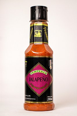 Molho de Pimenta Premium - Jalapeño Vermelho 200ml