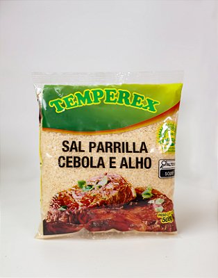 Sal Parrilla Cebola & Alho 500g - Pacote
