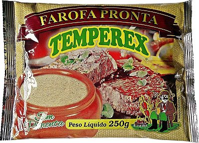 Farofa Tradicional Sem Pimenta 250g