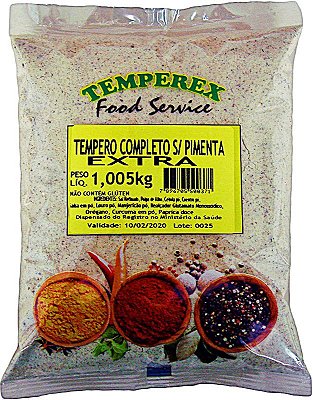 Tempero Completo EXTRA s/ Pimenta 1,005Kg