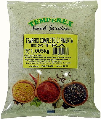 Tempero Completo EXTRA c/ Pimenta 1,005Kg