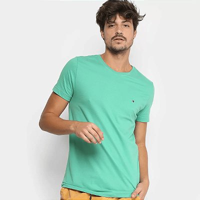Camiseta Tommy Hilfiger Classic Verde claro