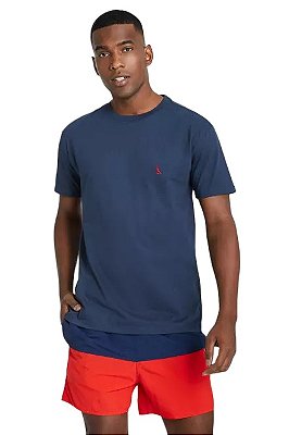 Camiseta Reserva Masculina Basic Red Woodpecker Azul Marinho