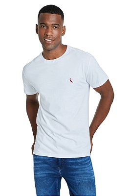 Camiseta Reserva Masculina Basic Red Woodpecker Branca