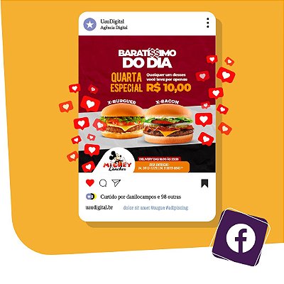 Gestão Completa de Campanha para Facebook e Instagram com Criação e Publicação
