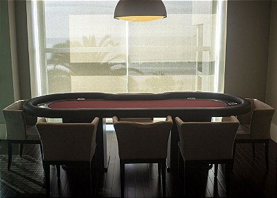 Mesa de Poker Master com Borda Estofada