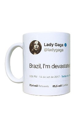 Caneca Brazil I'm devastated