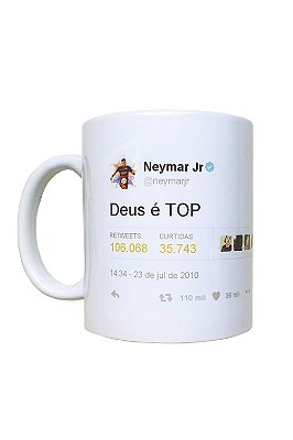 Caneca Deus é Top