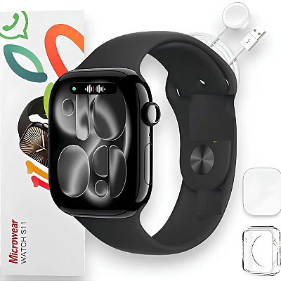Smartwatch Relógio S11 47mm Série 11 com GPS e NFC ChatGPT