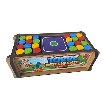 Jogo de Tabuleiro Ludo 20 Peças Brinquedo - Ark Toys - Jogos de