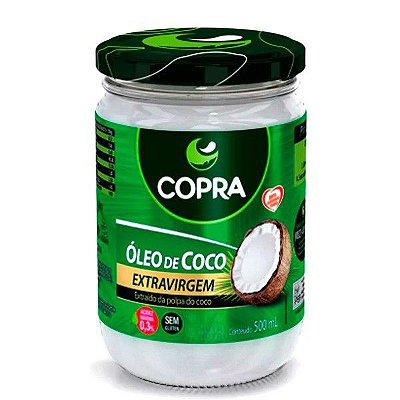 ÓLEO DE COCO EXTRA VIRGEM 500ML - COPRA