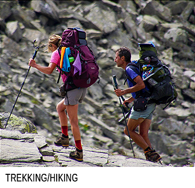 trekking/hiking >