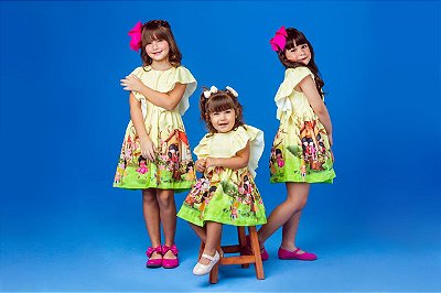 Vestido Bunitinhas no parque
