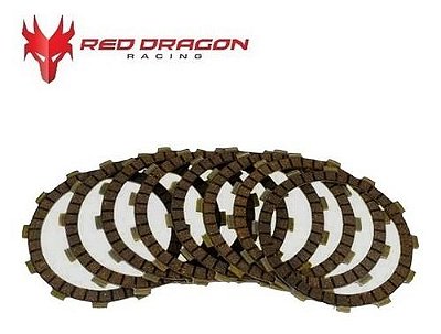 Disco Embreagem Red Dragon Crf 450r 17-18 + Crf 450rx 17-18