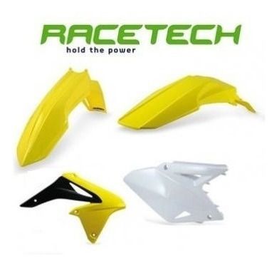 Kit Plastico Race Tech Rmx-z 450 2010 Amarelo/branco