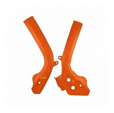 Protetor De Quadro Ufo Ktm Sxf 16-18 Xcfw 17-19 Laranja