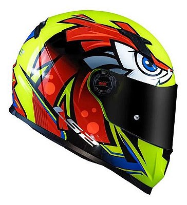 Capacete Ls2 Ff358 Classic Tribal Yellow
