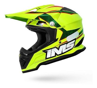 Capacete Ims Army Neon Yellow