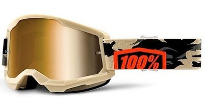 Óculos 100% Strata 2 Espelhado Combat