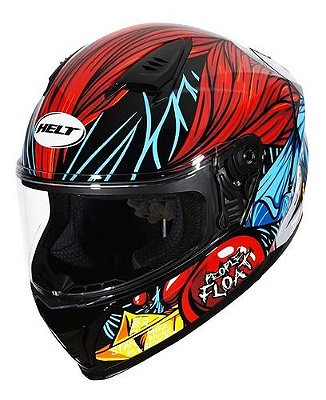 Capacete Moto Helt New Hippo SCI-FI- Benetti Bike Shop