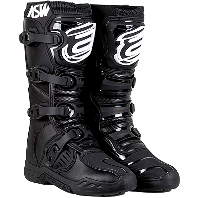 Bota ASW Image Enduro - Preto