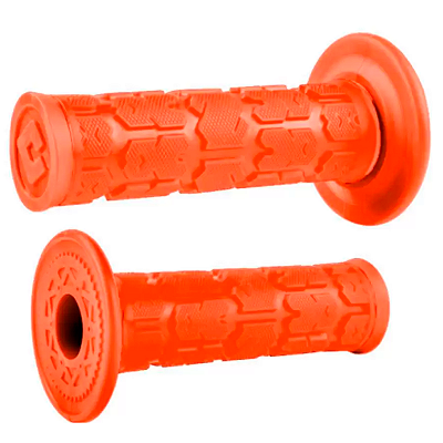 Manopla Odi Single-Ply MX Rogue 120mm Laranja