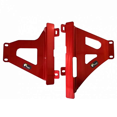 Protetor de Radiador HONDA CRF 450R 17-20 CRF 450RX 17-20 Start Racing Vermelho