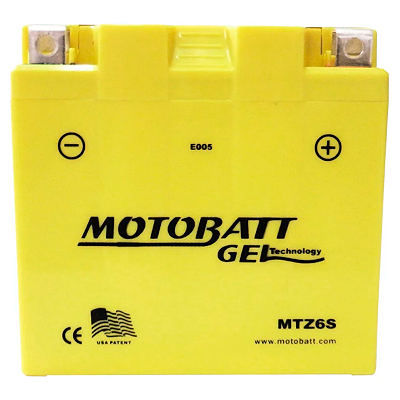 Bateria Motobatt MTZ6S 5Ah CCA 85 Gel