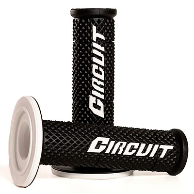 Manopla Circuit V Preto/Branco