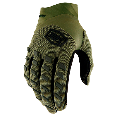 Luva 100% Airmatic Army Verde