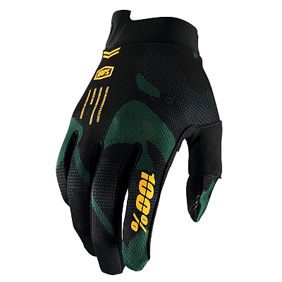 Luva 100% iTrack Sentinel Preto Chumbo