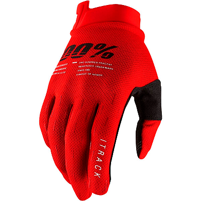 Luva 100% iTrack Vermelho