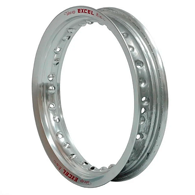 Aro de Roda Traseiro 19x1.85 36 Furos Excel Takasago Prata