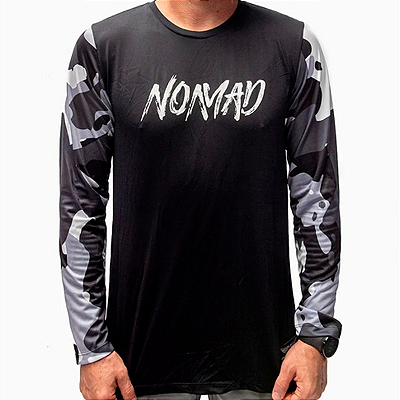 Camisa Nomad Naked Camuflada Manga Longa