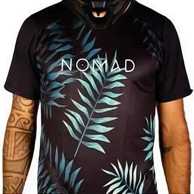 Camisa Nomad Leaf Manga Curta