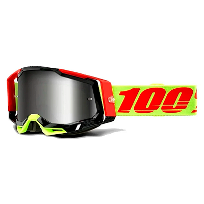 Óculos 100% Racecraft 2 Wiz Amarelo Fluor