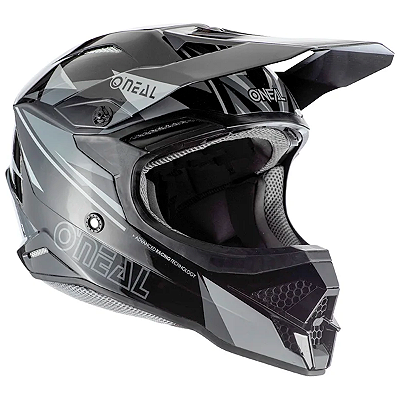 Capacete Oneal 3Series Triz Preto