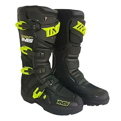 Bota IMS Robust Injetada - Preto/Neon