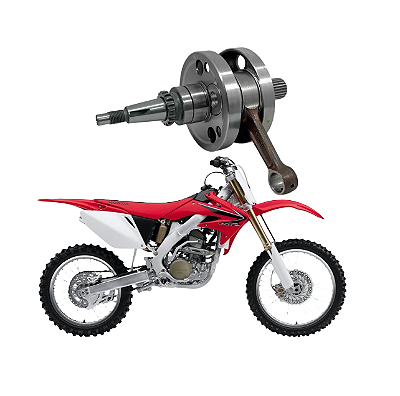 Virabrequim HONDA CRF 250 R 04/09 COMPLETO + BIELA PowerMX