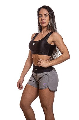 Shorts Cross W Cinza