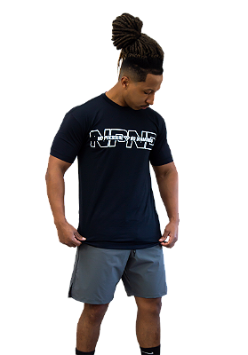 T-shirt Npnd Stroke Black