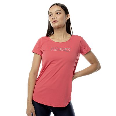 Camiseta Feminina Npnd Elastic Pink