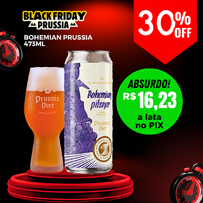 BOHEMIAN PILSNER - CZECH LAGER - LATA 473ml UNIDADE