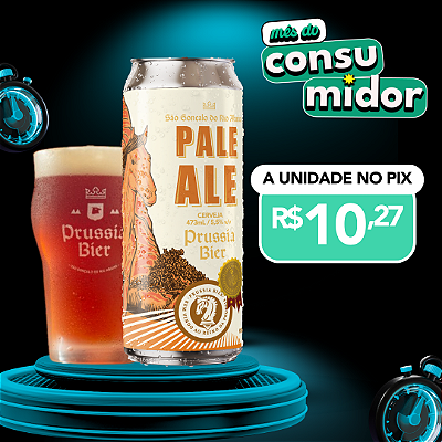 Pale Ale Prussia Bier unidade - Lata 473ml