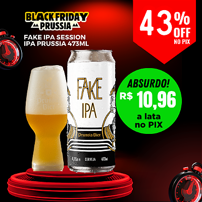 FAKE IPA - SESSION IPA LATA - 473ml UNIDADE