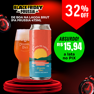 DE BOA NA LAGOA (BRUT IPA) - LATA 473ml UNIDADE