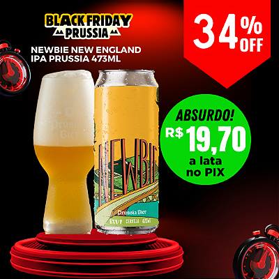 NEWBIE (NEW ENGLAND IPA) - LATA 473ml UNIDADE